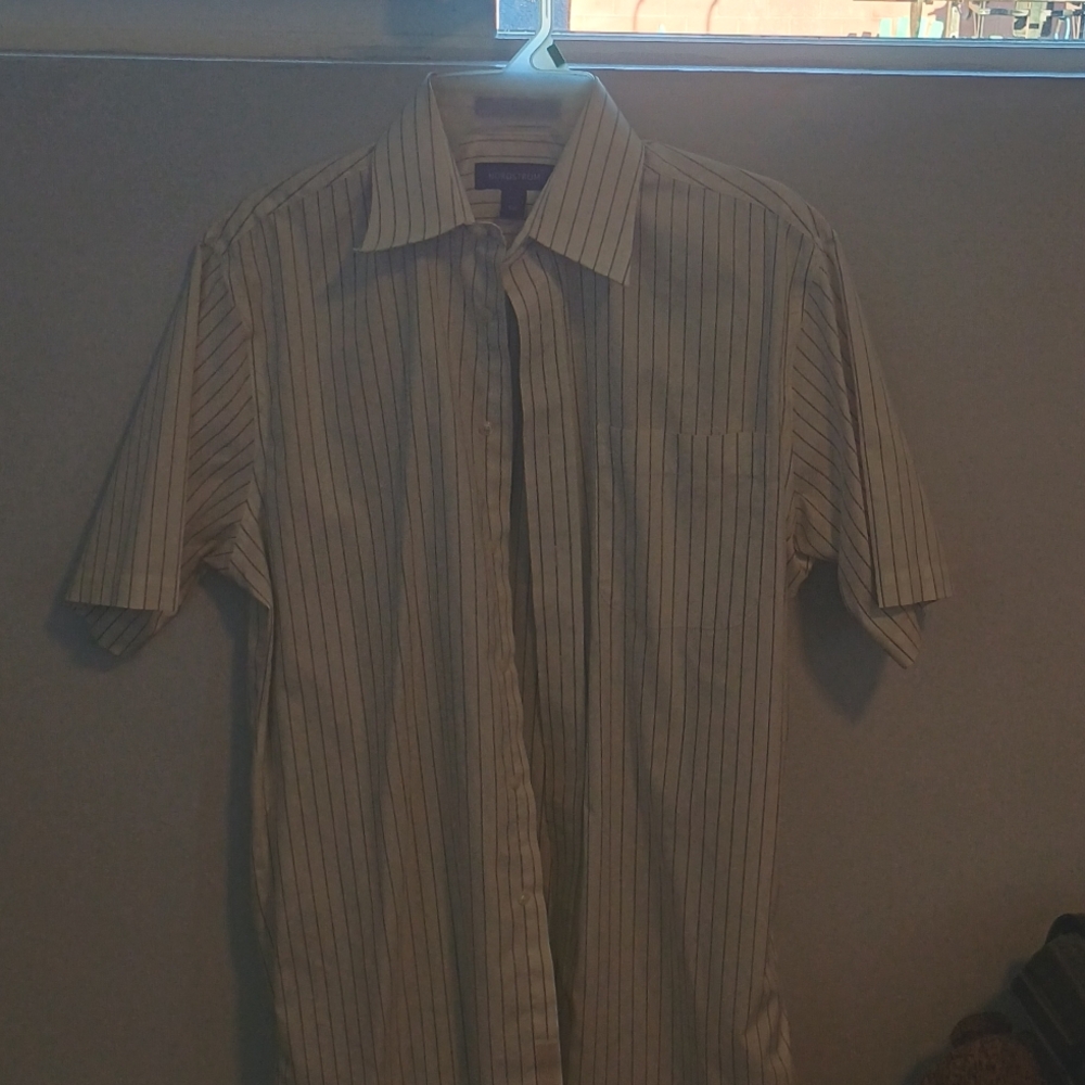 Nordstrom White Button Up Shirt